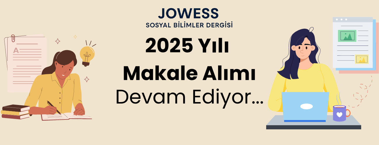 Sosyal Bilimler Dergisi 2025 Yılı Makale Gönderimleri